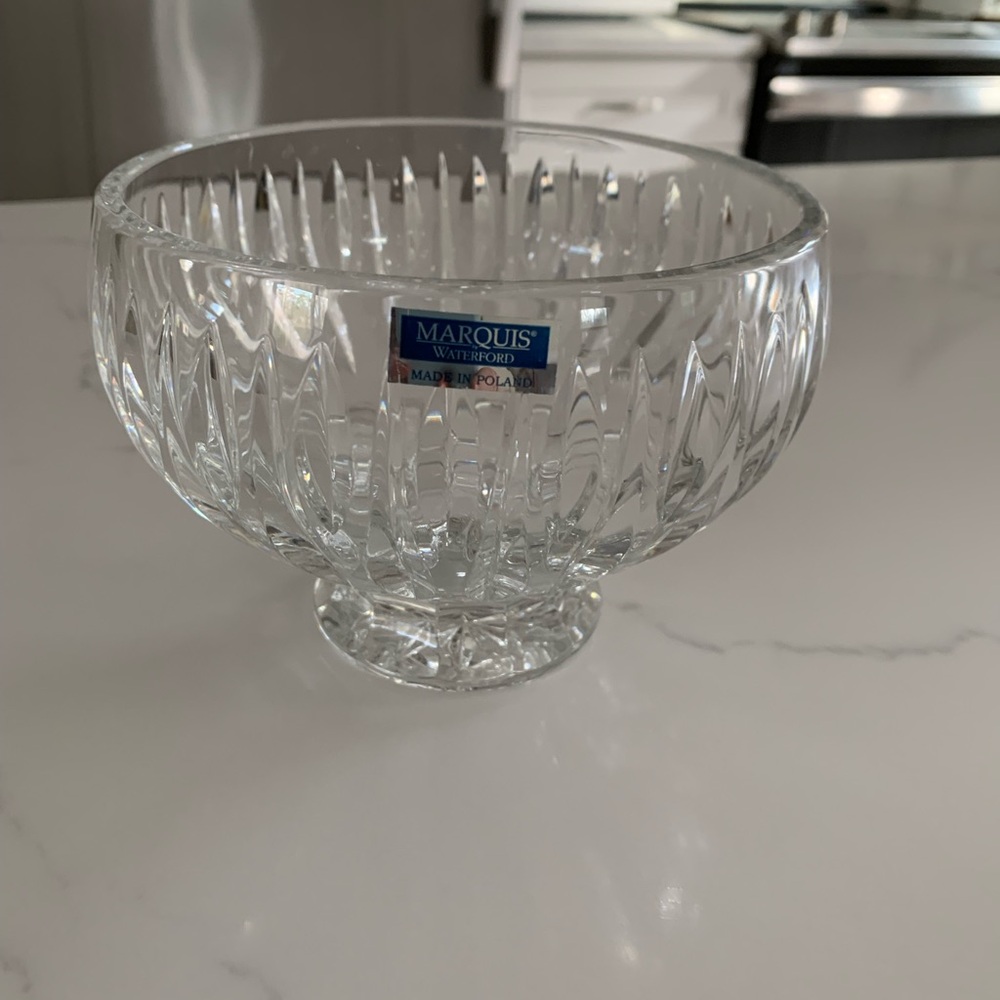 Waterford Marquis SHERIDAN PATTERN Centerpiece or Serving Bowl Made In Poland - Picture 5 of 11